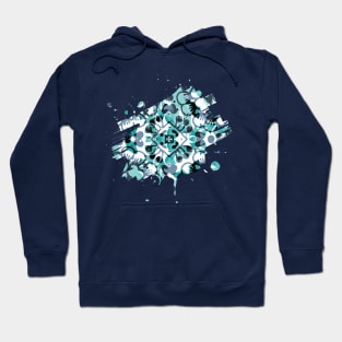 Blue Blossom Hoodie